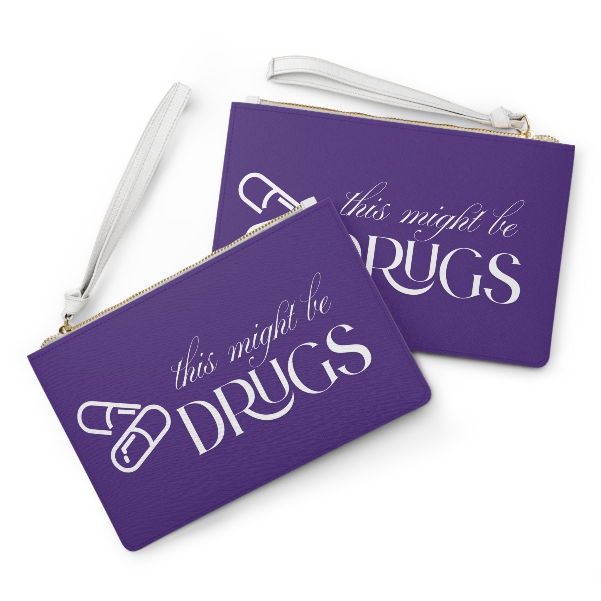 Quirky Clutch Bag - Fun Purse for Parties, Festivals, Gifts, Vibrant Design, Humor, Unique Accessory