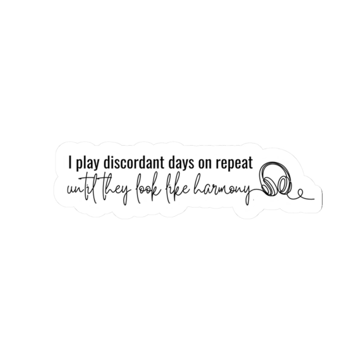 Discordant Harmony Sticker