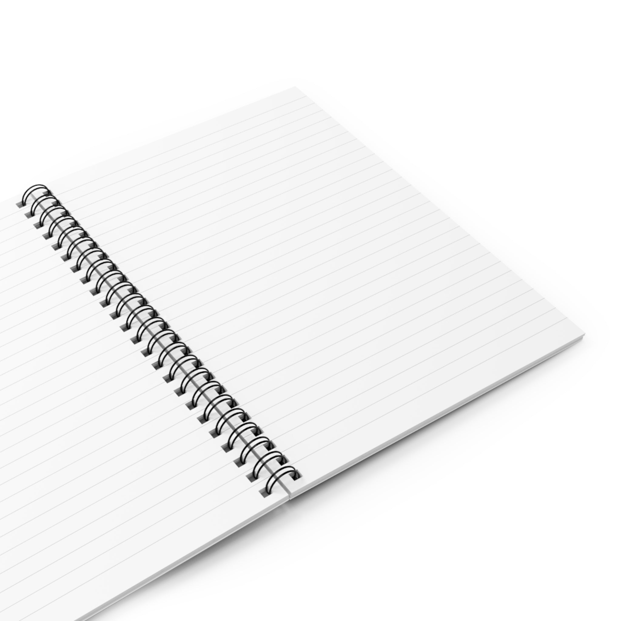 Dark Flamingo Spiral Notebook - Ruled Line