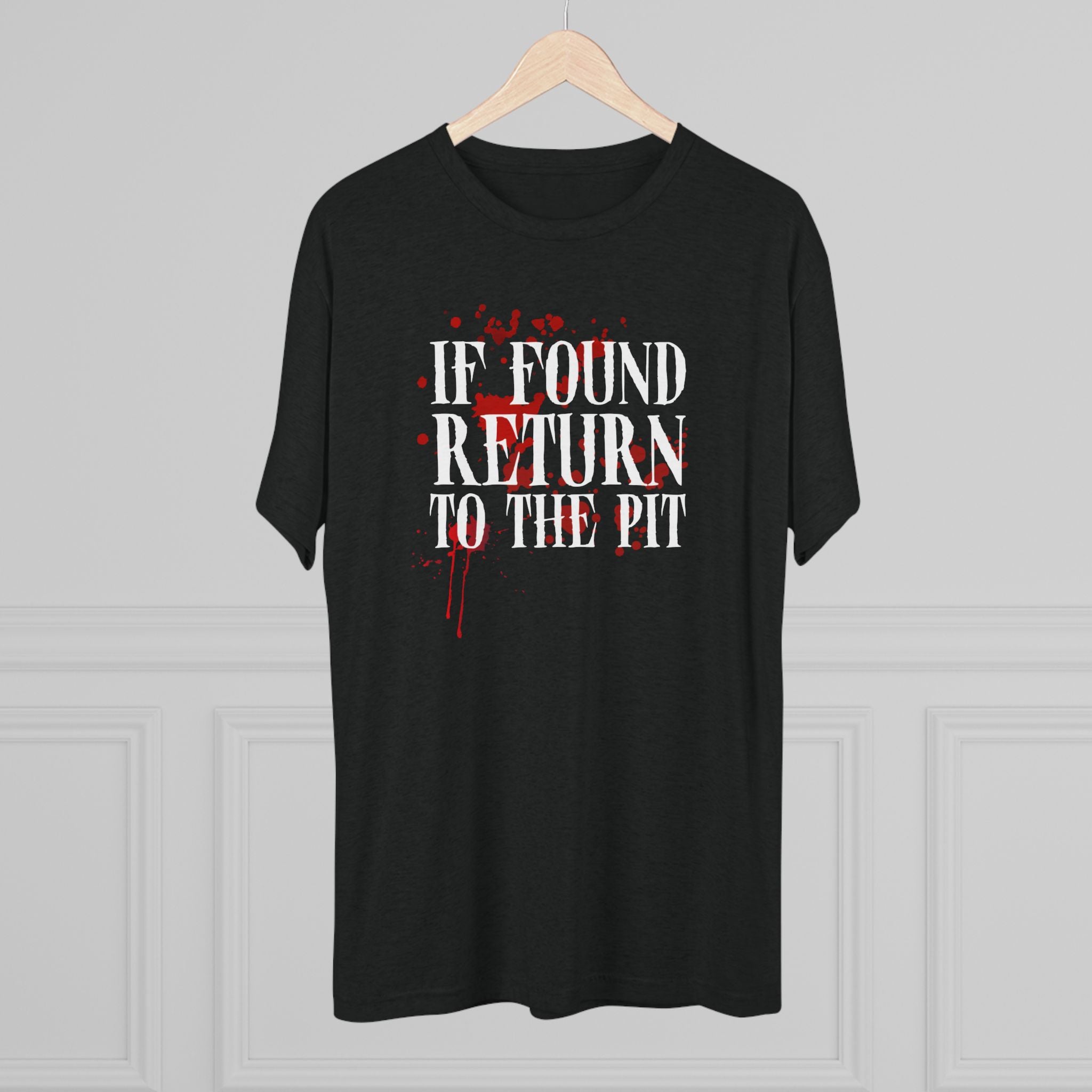 If Found, Return to the Pit Shirt | Emo Punk Rock Concert Tee | Scene Aesthetic Graphic T-Shirt | Festival & Mosh Pit Outfit