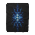 Damocles Sherpa Fleece Blanket | Spectral Devotion Collection – Soft Cozy Throw for Couch, Warm Winter Home Decor Gift