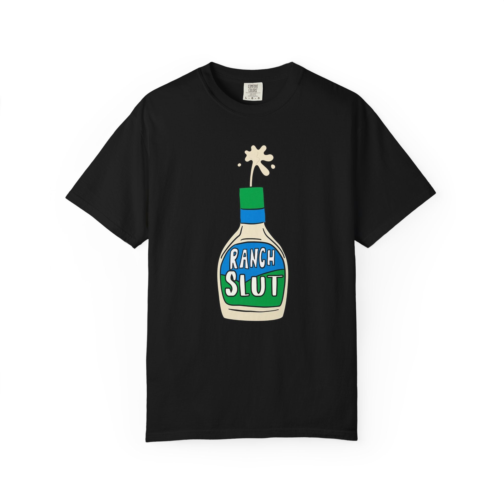 Funny Ranch Slut T-Shirt, Humorous Graphic Tee, Unisex Clothing, Gift for Foodies, Casual Wear for Parties