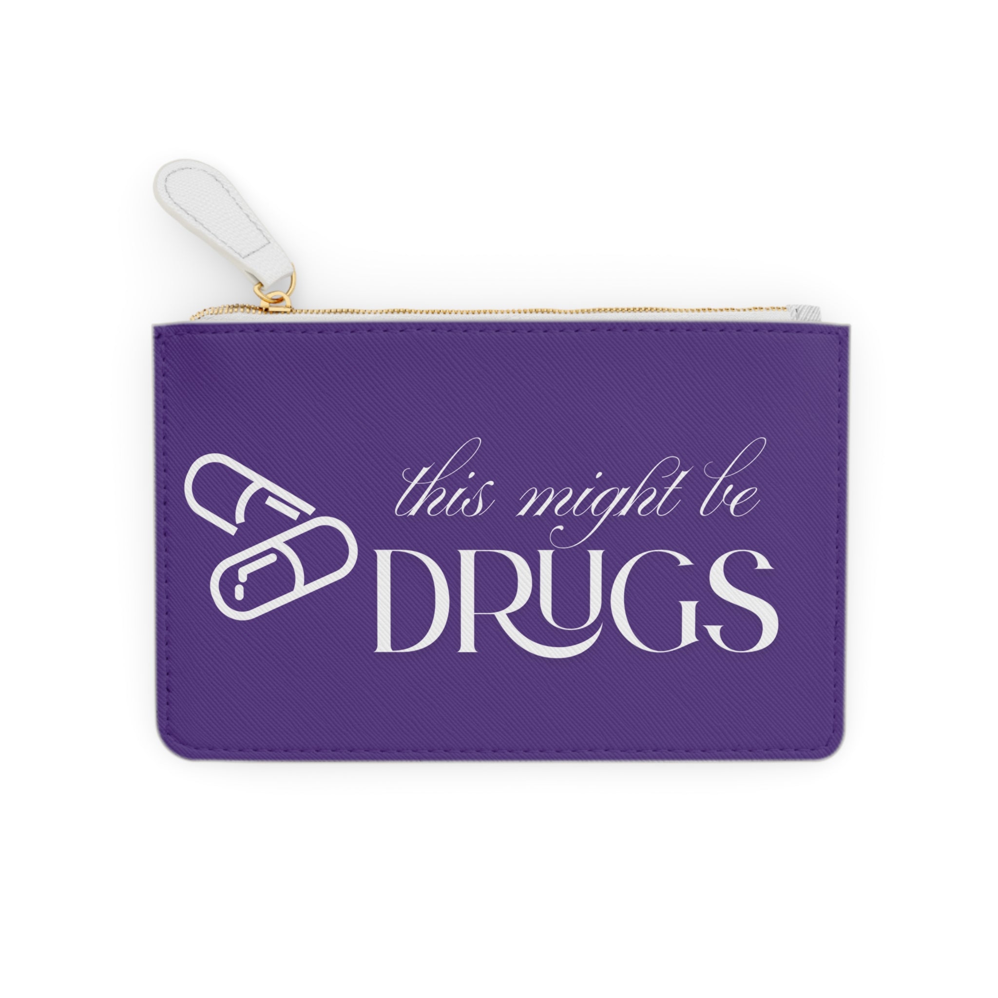 Fun Mini Clutch Bag for Party Lovers, Gift for Friends, Humor Accessory, College Bag, Cheeky Statement Purse