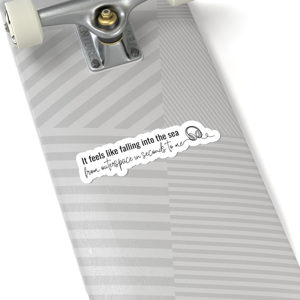 Falling Into the Sea Sticker