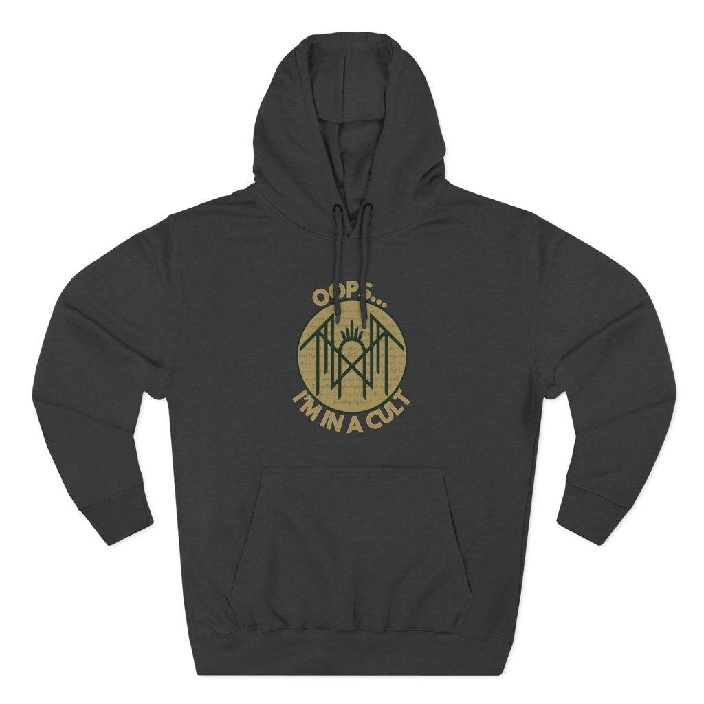 Funny Three-Panel Fleece Hoodie – Cozy Gift for Friends, Casual Wear, Birthday Present, Personalized Style