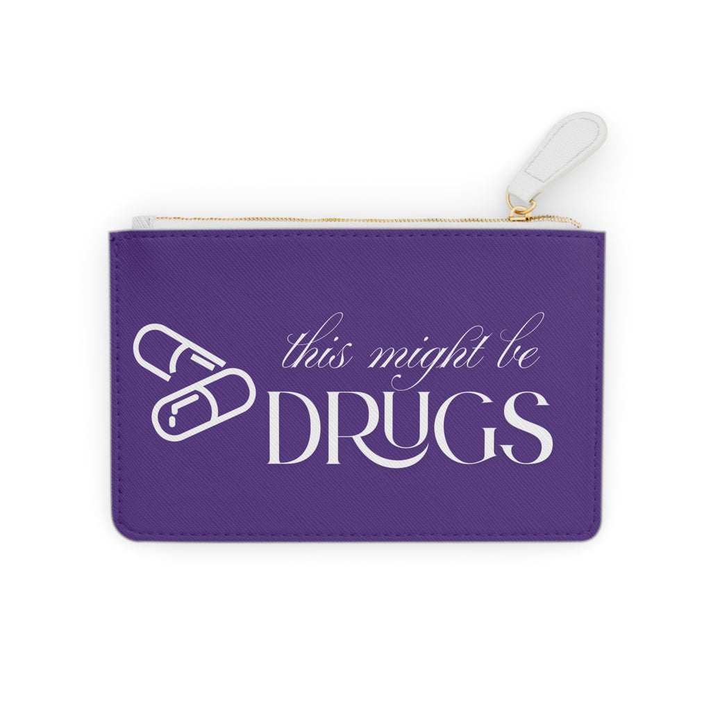 Fun Mini Clutch Bag for Party Lovers, Gift for Friends, Humor Accessory, College Bag, Cheeky Statement Purse