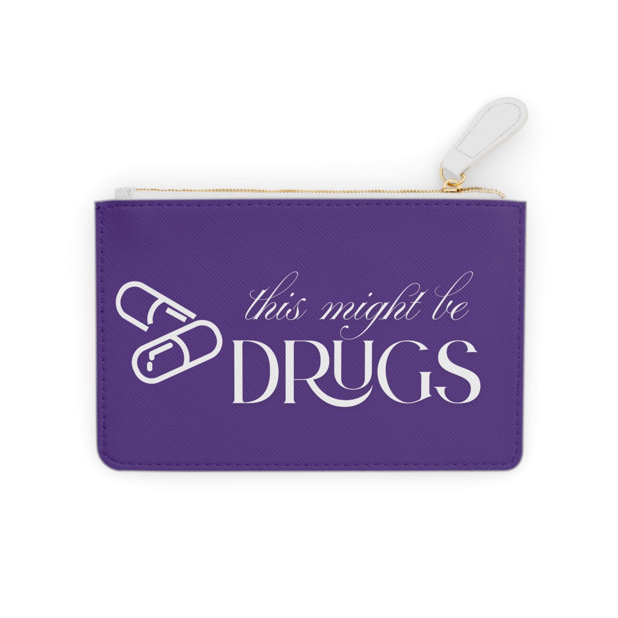 Fun Mini Clutch Bag for Party Lovers, Gift for Friends, Humor Accessory, College Bag, Cheeky Statement Purse