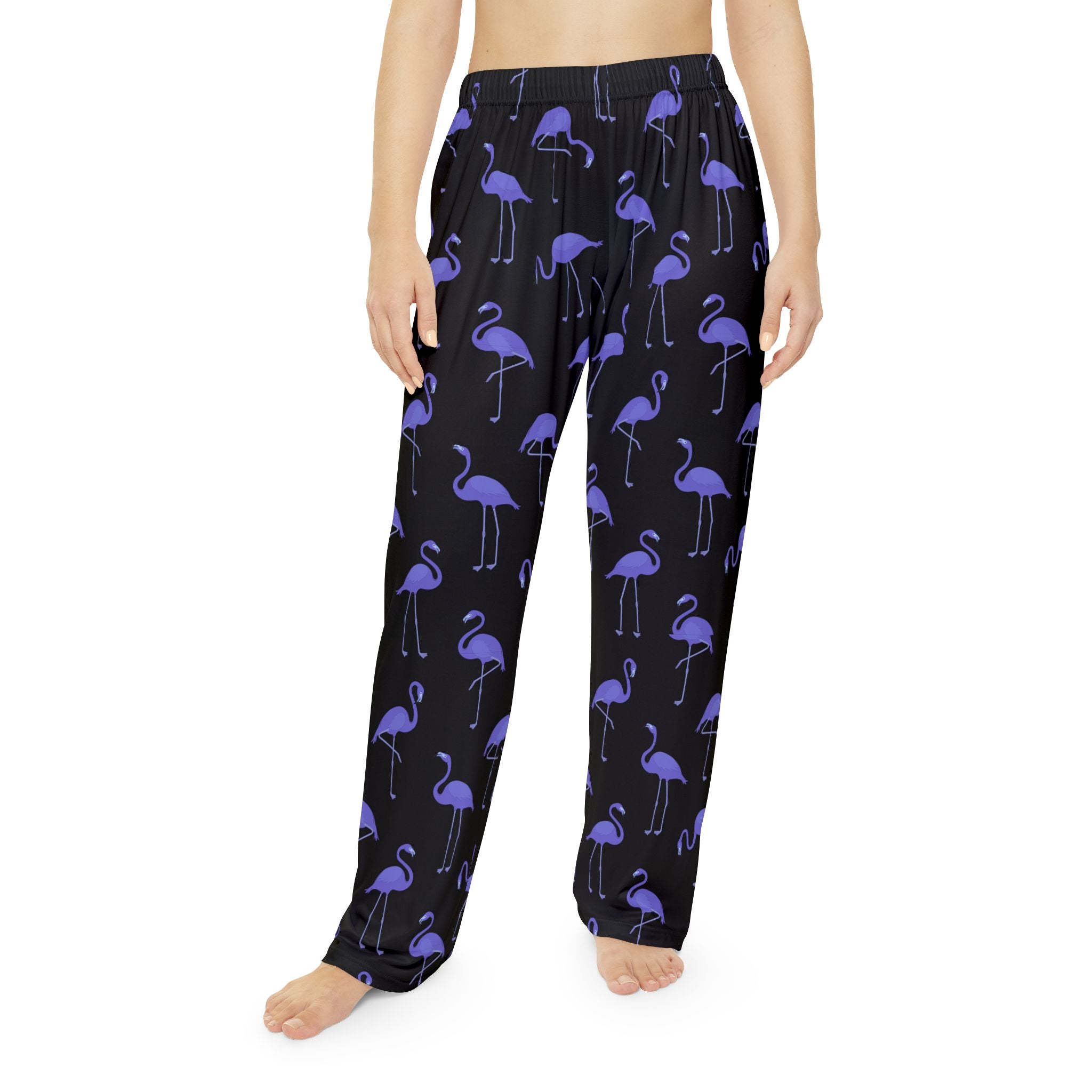 Flamingo Print Women's Pajama Pants, Comfortable Sleepwear, Cozy Loungewear, Perfect for Chill Days, Gift for Her