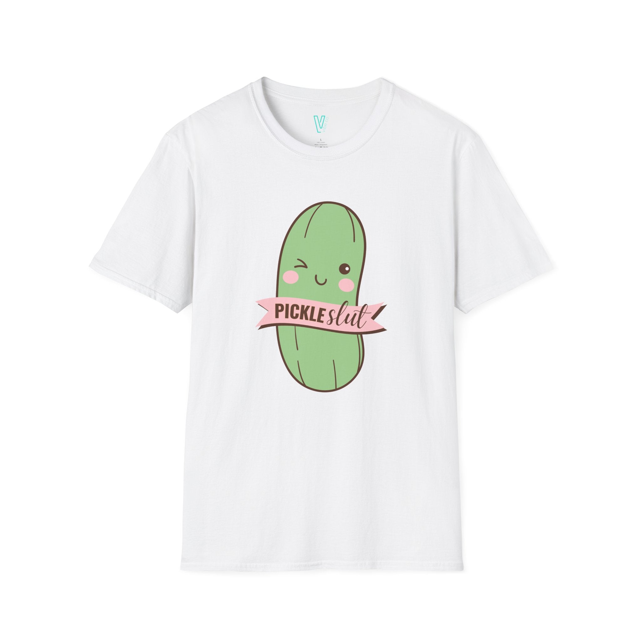 Pickle Slut Shirt – Cute Kawaii Pickle Tee for Snack Addicts & Chaos Gremlins