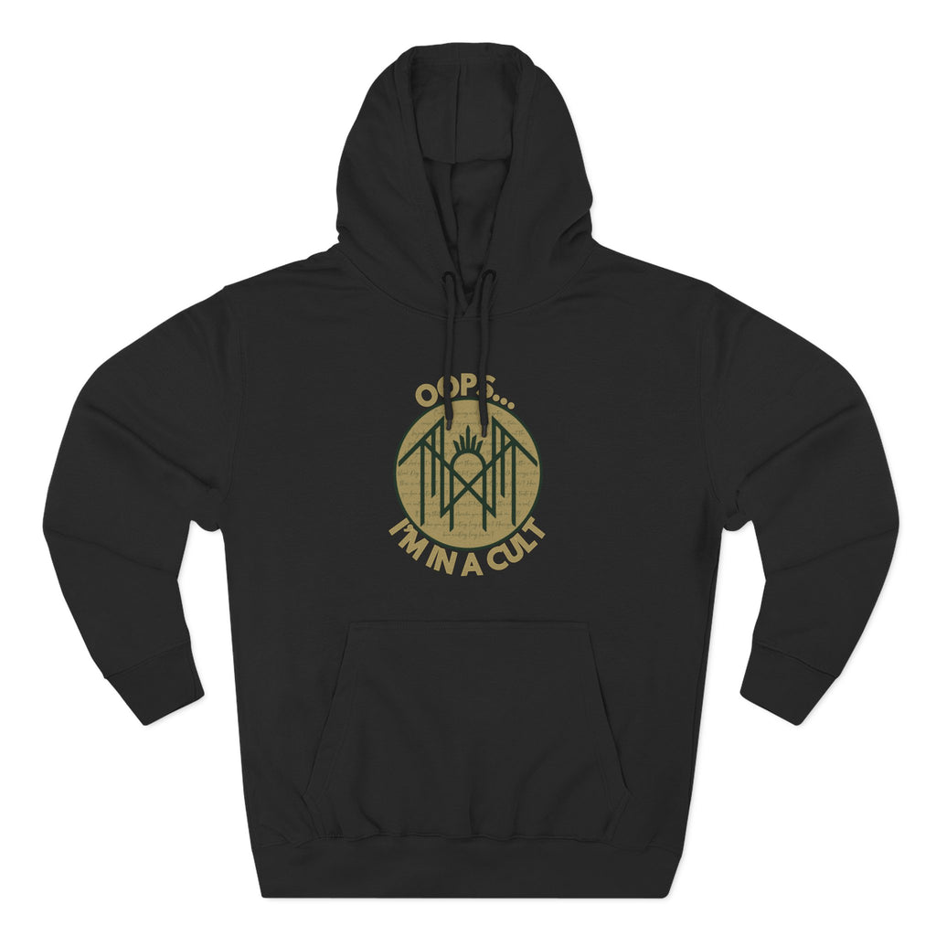 Funny Three-Panel Fleece Hoodie – Cozy Gift for Friends, Casual Wear, Birthday Present, Personalized Style