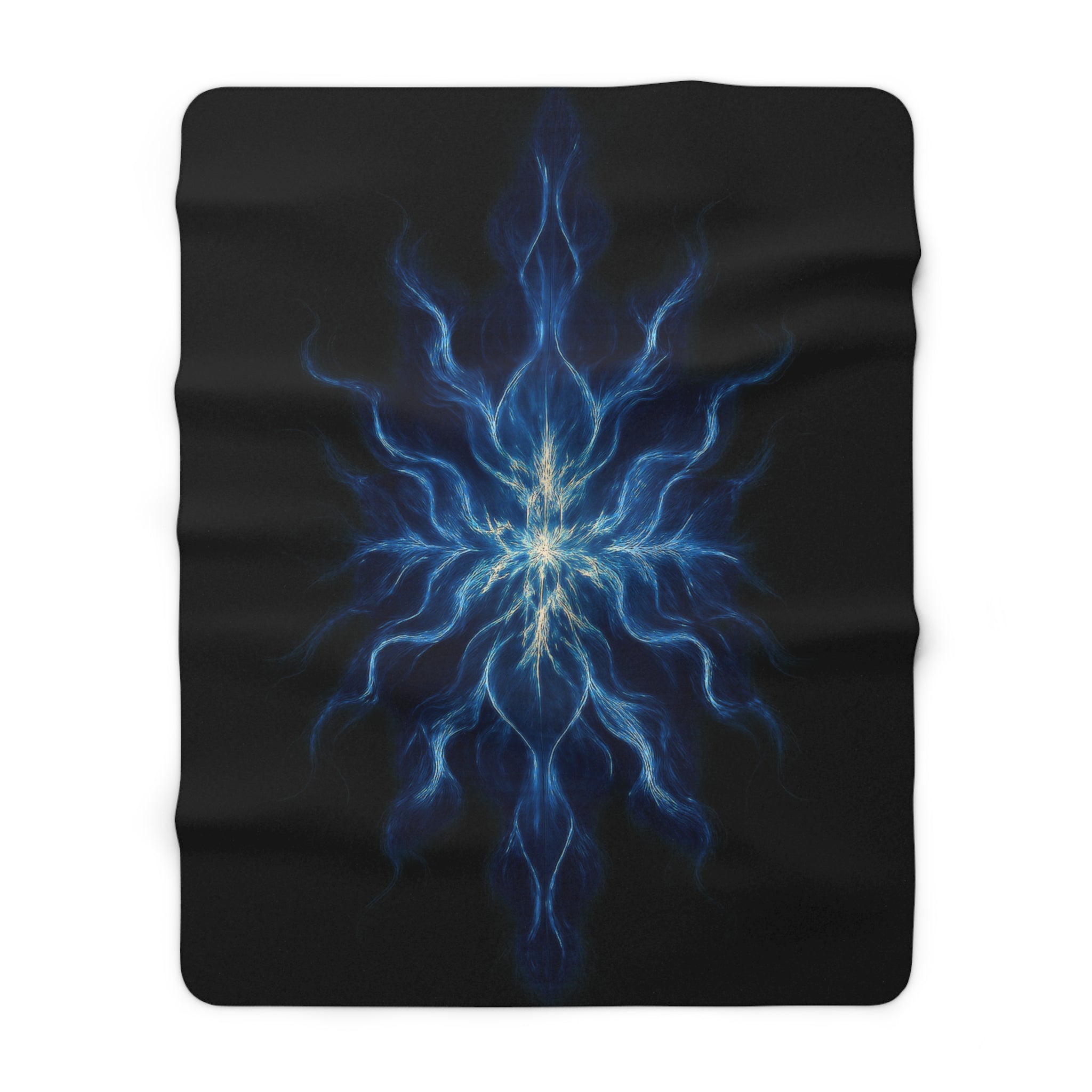 Damocles Sherpa Fleece Blanket | Spectral Devotion Collection – Soft Cozy Throw for Couch, Warm Winter Home Decor Gift