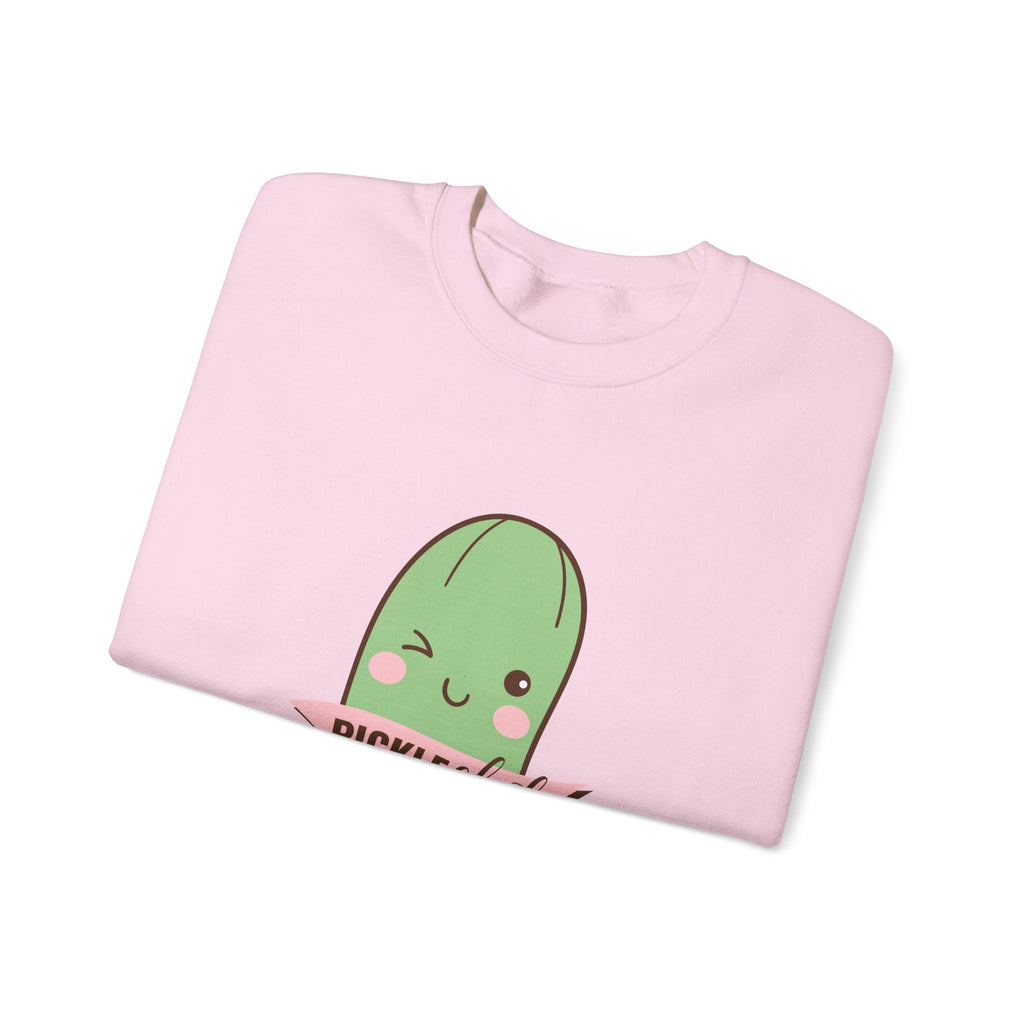 Pickle Lover Crewneck Sweatshirt, Cute Gifting for Foodies, Unisex Funny Sweatshirt, Quirky Casual Wear, Ideal for Birthdays
