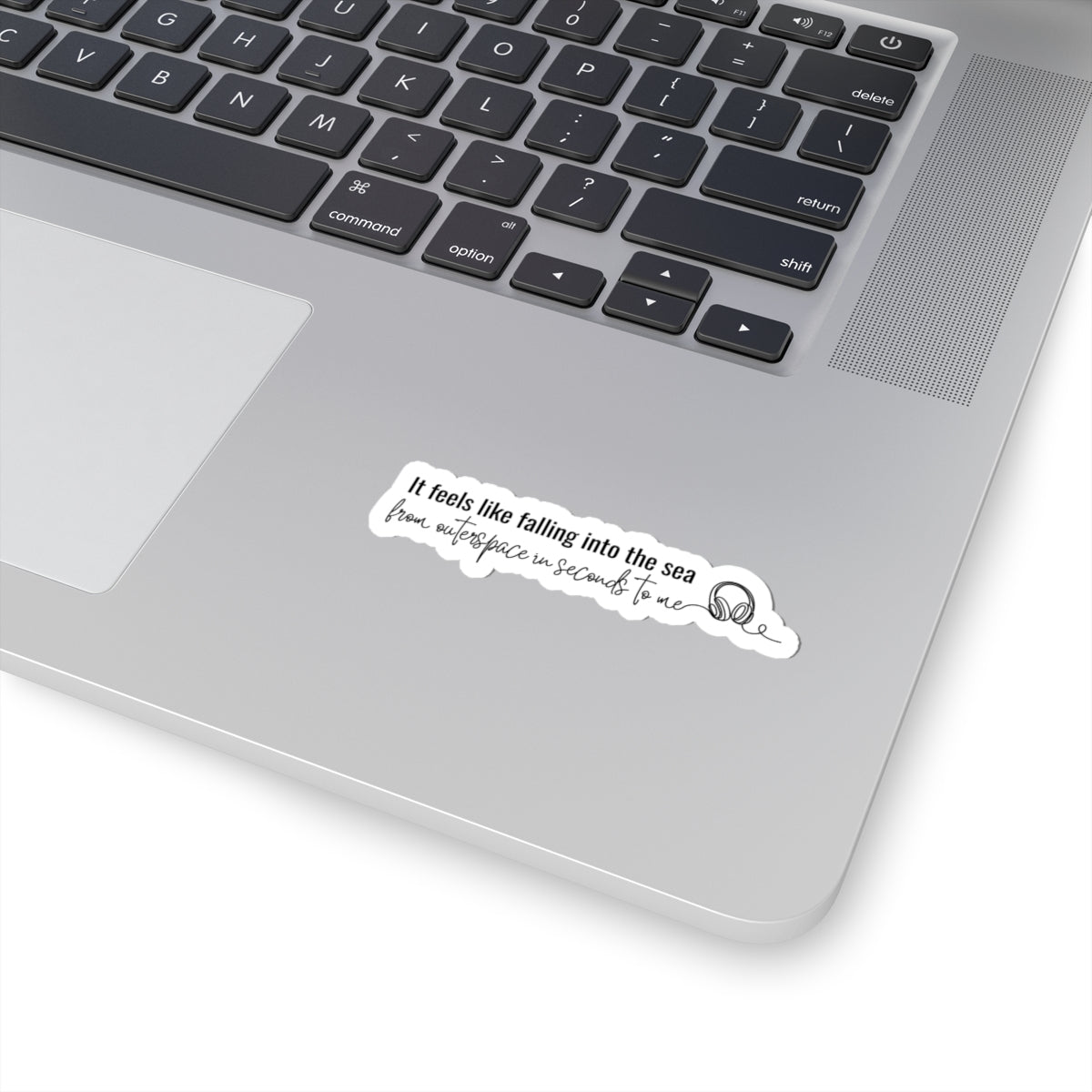Falling Into the Sea Sticker