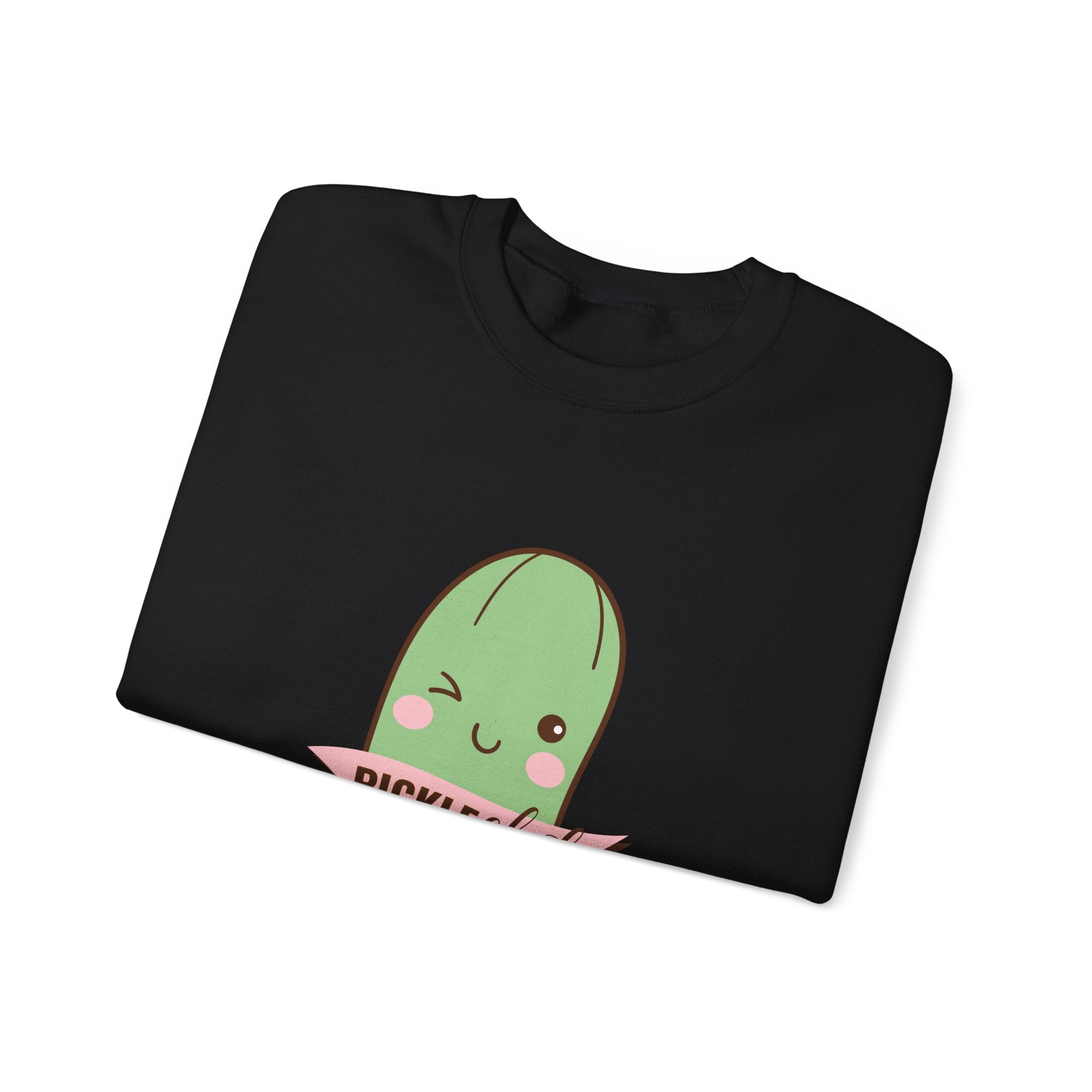 Pickle Lover Crewneck Sweatshirt, Cute Gifting for Foodies, Unisex Funny Sweatshirt, Quirky Casual Wear, Ideal for Birthdays