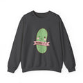 Pickle Lover Crewneck Sweatshirt, Cute Gifting for Foodies, Unisex Funny Sweatshirt, Quirky Casual Wear, Ideal for Birthdays