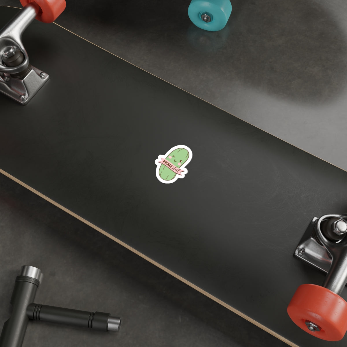 Pickle Slut Die-Cut Stickers | Cute Laptop Decor, Fun Gift for Foodies, Stickers for Water Bottles, Quirky Home Decor