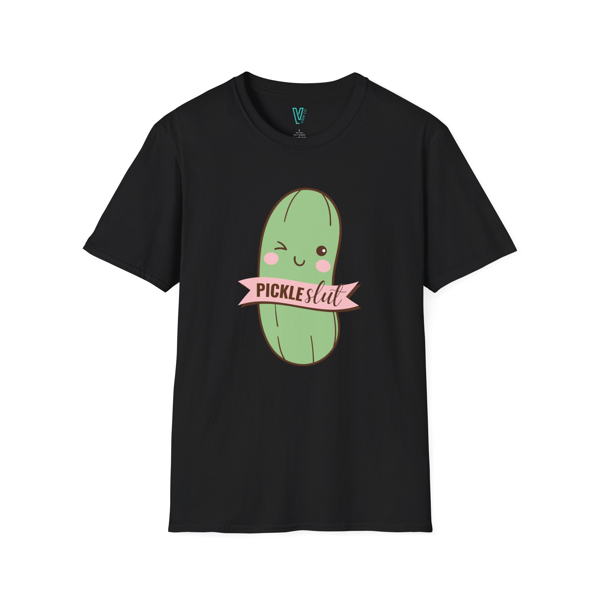 Pickle Slut Shirt – Cute Kawaii Pickle Tee for Snack Addicts & Chaos Gremlins
